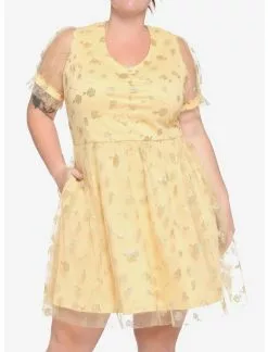 HUNIVERS Disney Beauty & The Beast Belle Dress Plus Size