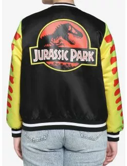 HUNIVERS Her Universe Jurassic World Jeep Bomber Jacket Plus Size