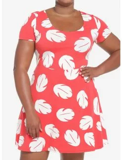 HUNIVERS Disney Lilo & Stitch Skater Dress Plus Size