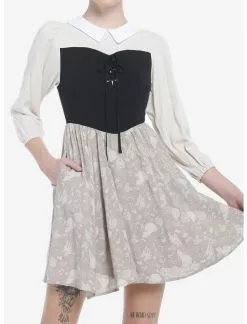 HUNIVERS Disney Sleeping Beauty Briar Rose Peasant Dress