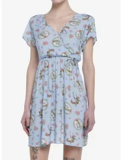 HUNIVERS Disney Robin Hood Faux Wrap Dress